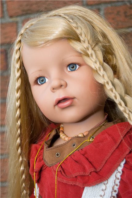 От Большой коллекции - большое дитя. Стиль Бохо шик. Куклы «RF Collection» (фото 6)