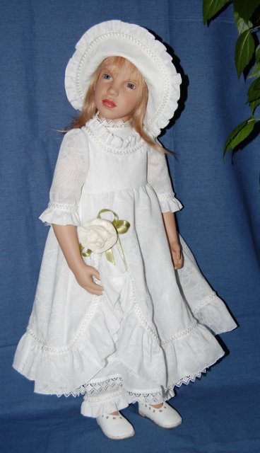 Белоснежная роза — Одежда и обувь для кукол своими руками: фото (фото 5)