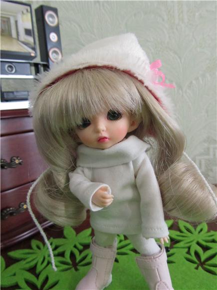 Шубка для куколки БЖД — Одежда и обувь для кукол BJD (БЖД): 1/3 (фото 8)