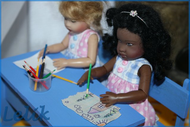 Пишем письмо деду морозу, или парта для девчонок