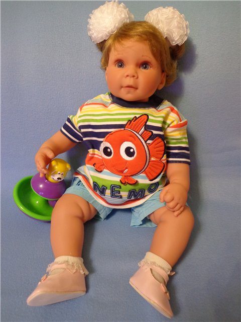 Моя Маруся! Любимая куколка от Lee Middleton и Рева Шик