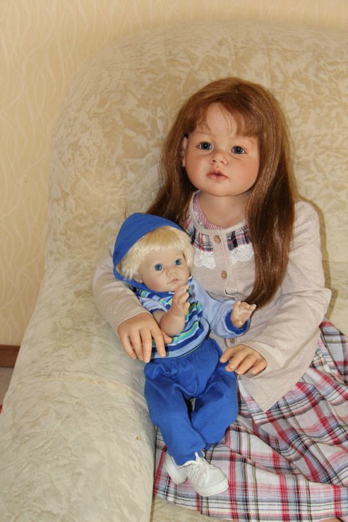 Девочка Эвелина — Куклы Реборн (Reborn): работы мастеров