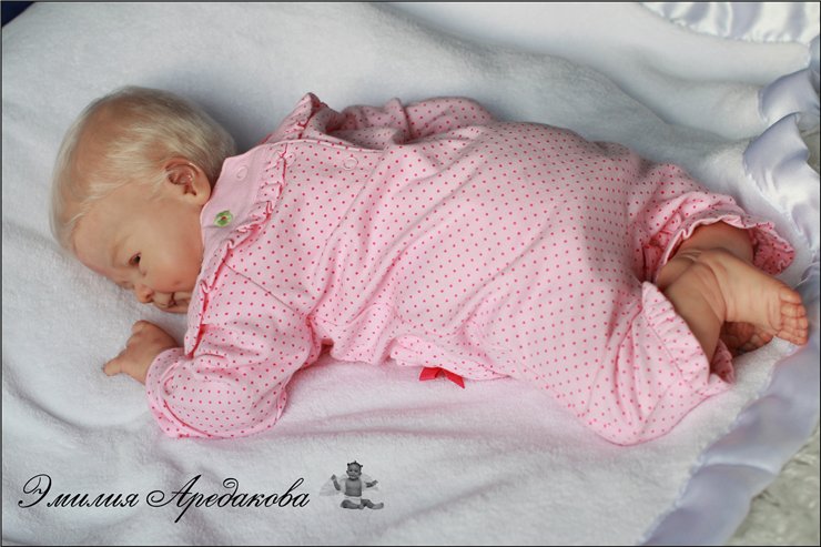 Моя блондинка, Коко-Кристинка. Кукла реборн Эмилии Аредаковой (фото 2)