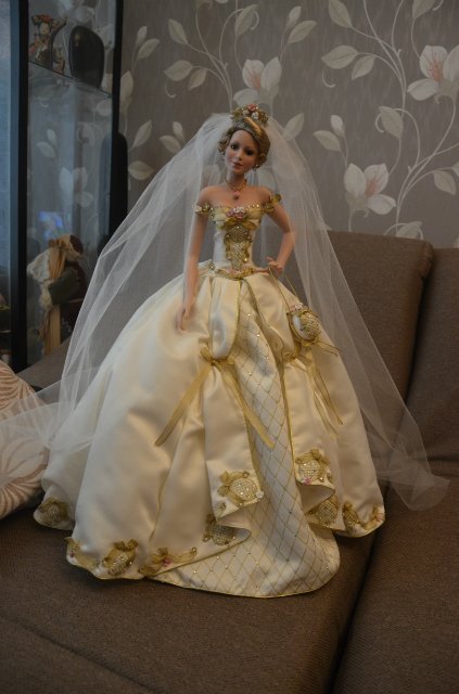 Фарфоровая кукла, невеста The Ashton-Drake Galleries