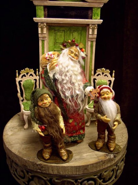 Микромир Силке Янас-Шлессер. Куклы Silke Janas-Schloesser dolls