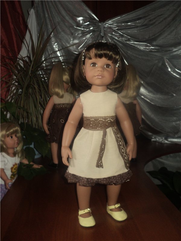 Девчушки любят наряжаться! Наряды для кукол Готц и не только