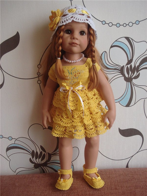 Радуга цвета — Одежда и обувь для кукол своими руками: фото (фото 6)