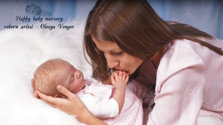 Наша Лиечка устала, сладко сладко задремала. Кукла реборн Олеси Венгер (фото 7)