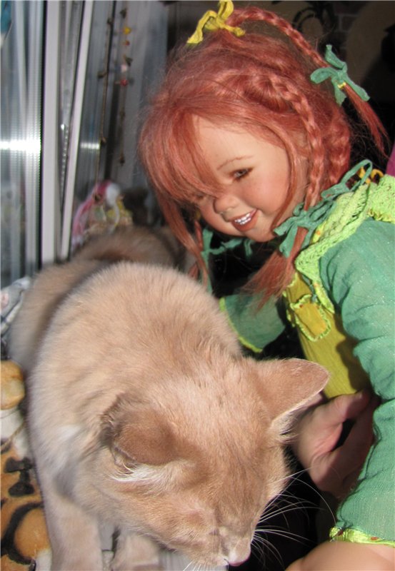 Рыжий лучик солнца - Санрике от Annette Himstedt