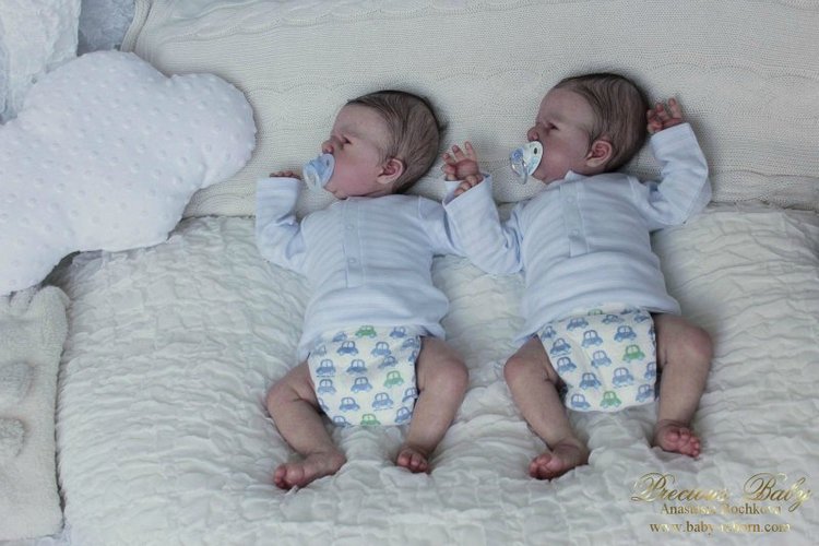 Двойное счастье! Куклы реборн Анастасии Бочковой (фото 10)