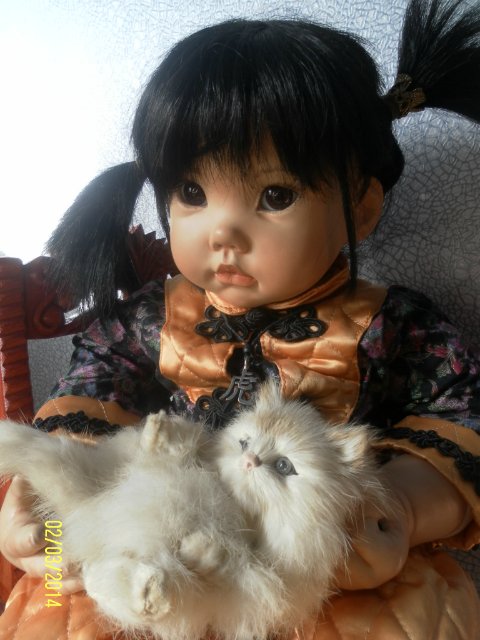 Мои малыши, фарфоровые куклы от Синди Маршнер Рольф