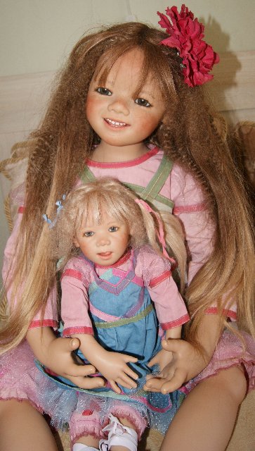 Liska and Lotta великолепная парочка от Annette Himstedt спецвыпуск коллекции 2005 года Summer Kinder (фото 9)