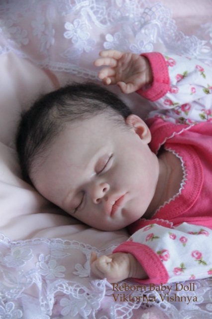 Моя лапушка Коко... Куколка реборн Виктории Вишни