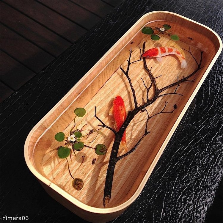 Живопись акрилом и лаком от Кенга Лая (Keng Lye)