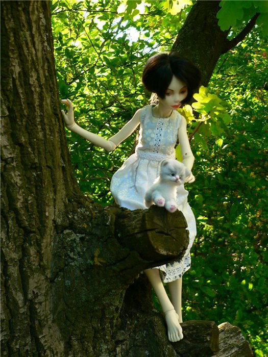 Серафимина прогулка | Бэйбики Серафимина прогулка — Куклы Yuki Doll (Юки Долл): авторские BJD (БЖД) (фото 4)