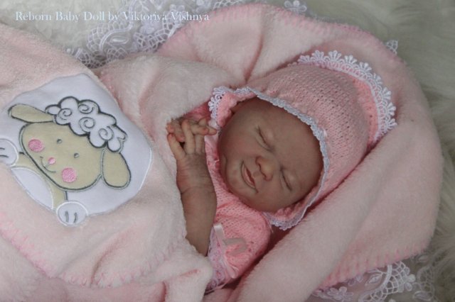 Крохотулька Angeli от Elisa Marx. Куколка реборн Виктории Вишни