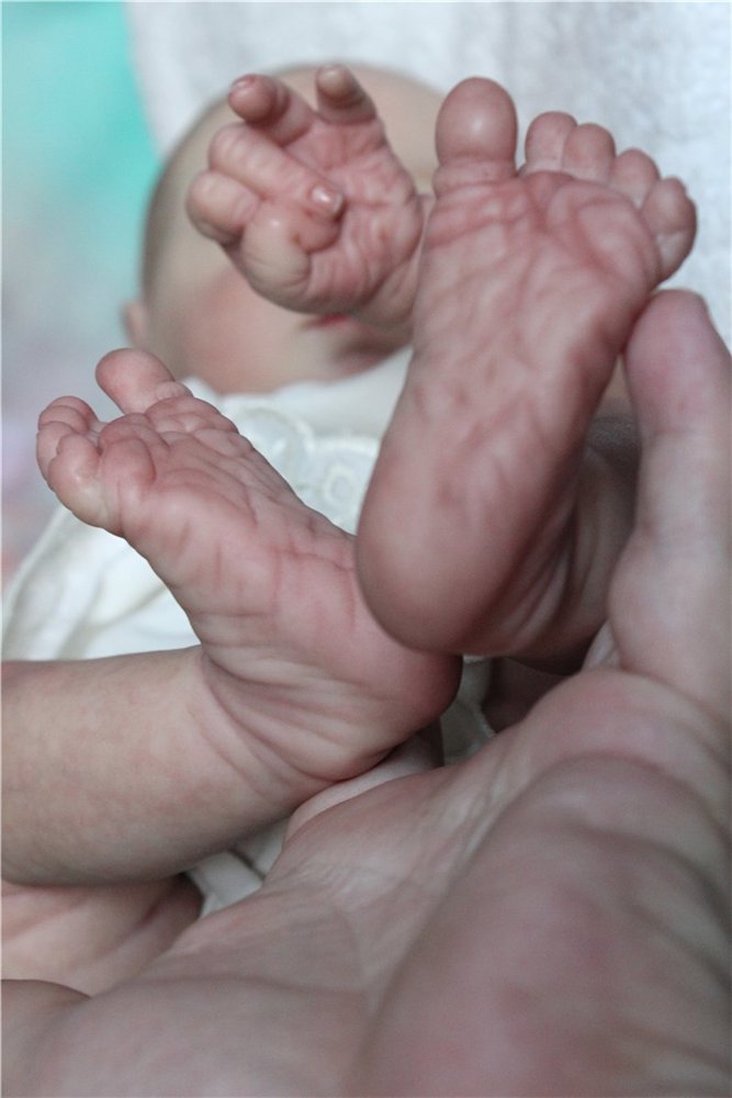 Санечка, Кукла реборн Светланы Преображенской