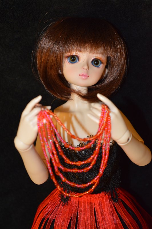 Черное и красное | Бэйбики Черное и красное — Одежда и обувь для кукол своими руками: фото