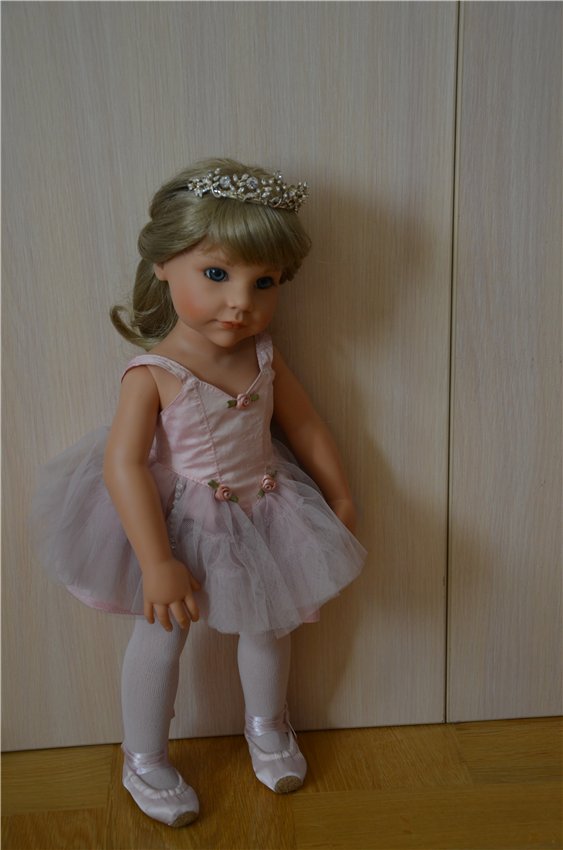 Балерина Хлоя или наше участие в конкурсе "Кукла и питомец" (фото 8)