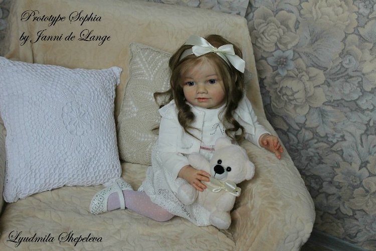 Прототип Sophia by Jannie de Lange. Кукла реборн Шепелевой Людмилы (фото 2)