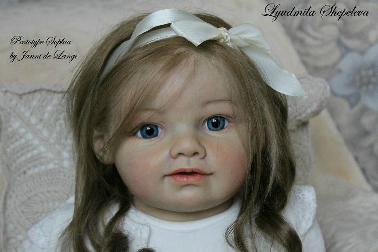 Прототип Sophia by Jannie de Lange. Кукла реборн Шепелевой Людмилы