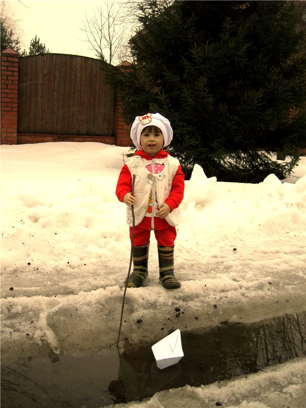 Как мы искали ручейки. Лерочка – коллекционная кукла Sissel Skille