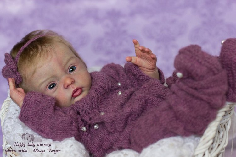 Мой ангел, моя нежность, моя Амелия. Кукла реборн Олеси Венгер