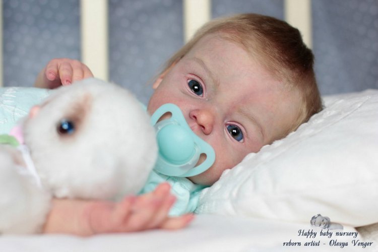 Мой ангел, моя нежность, моя Амелия. Кукла реборн Олеси Венгер (фото 5)