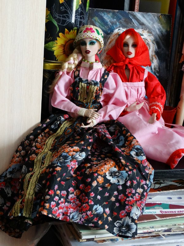 Где всё это умещается? Или моё кукольное царство