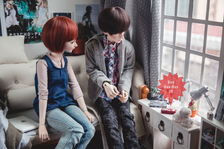 "Встреча", фото-комикс — Фотоистории с куклами BJD (БЖД): сериалы