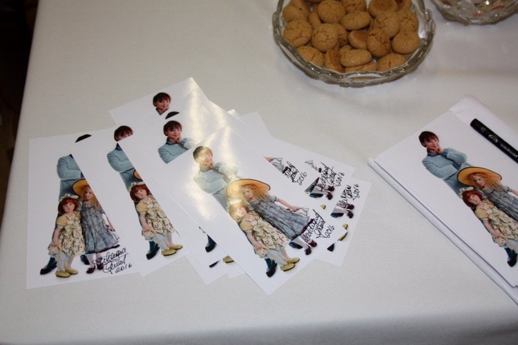 Августовская встреча в клубе коллекционеров с фрау Hildegard Gunzel. Часть 4. О планах на следующий год и подписи кукол