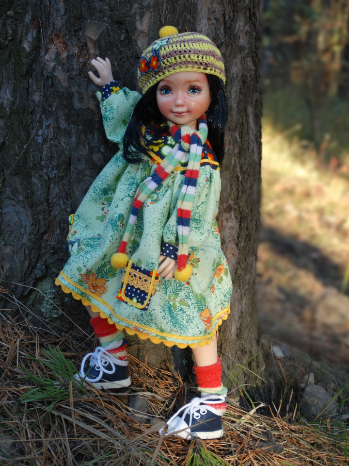 Любимые куколки Jolina в осеннем лесу (фото 10)