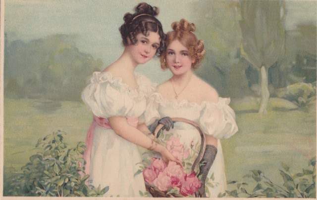 Немного прекрасного - старинные венские открытки