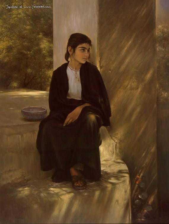 Реалистичная живопись Востока: Иман Малеки