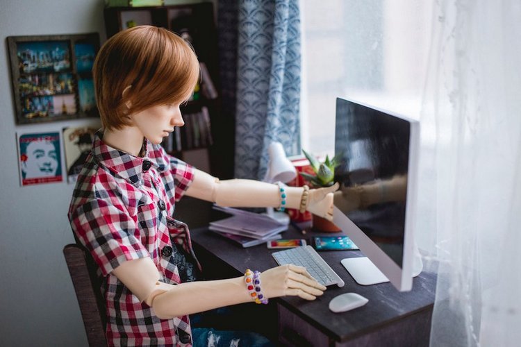 Если не можешь купить iMac себе, то купи его куклам (фото 6)