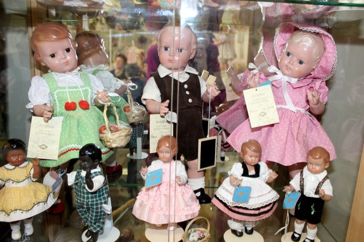 Пасхальная встреча в магазине кукол Гюнзел 2017. Куклы разных авторов