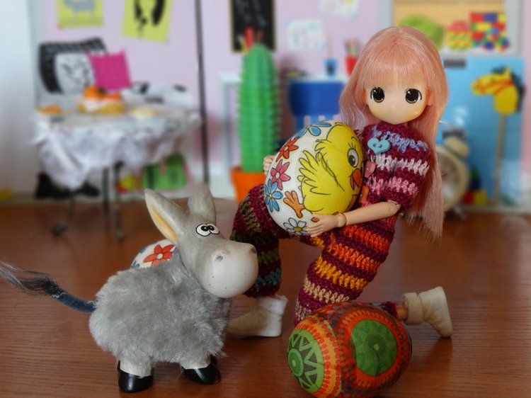 Запоздалые пасхальные подарочки и девочки Mamachapp