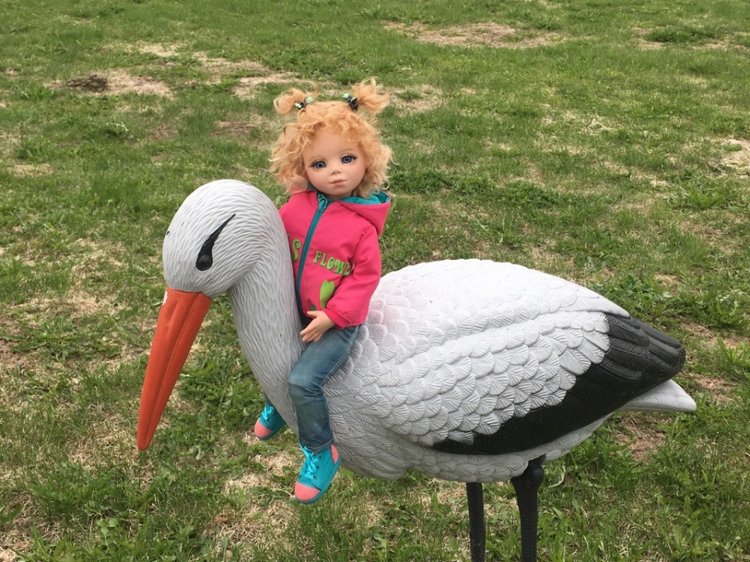 В погоне за весной — Домашние фото авторских кукол: личные коллекции