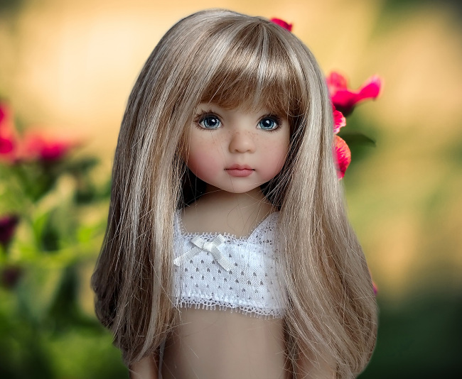Бьянка лето и цветы — Куклы Dianna Effner (Эффнер) из винила: Little Darling (фото 4)