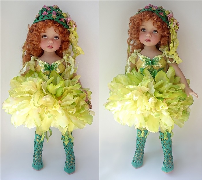 Мои пионы, Мона — Куклы Dianna Effner (Эффнер) из винила: Little Darling