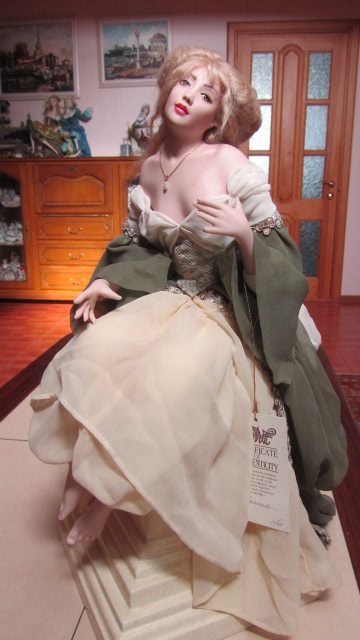 Ханна - изысканно красивая кукла от Моники Мехлинг (фото 8)