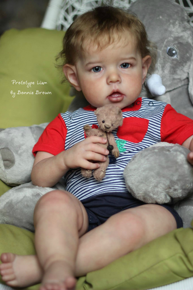 Лиам от Бонни Браун. Liam by Bonnie Brown. Кукла реборн Преображенской Светланы