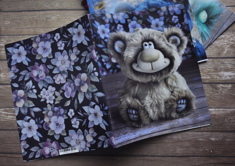 Календари и тетради на 2018 год с моими мишками тедди