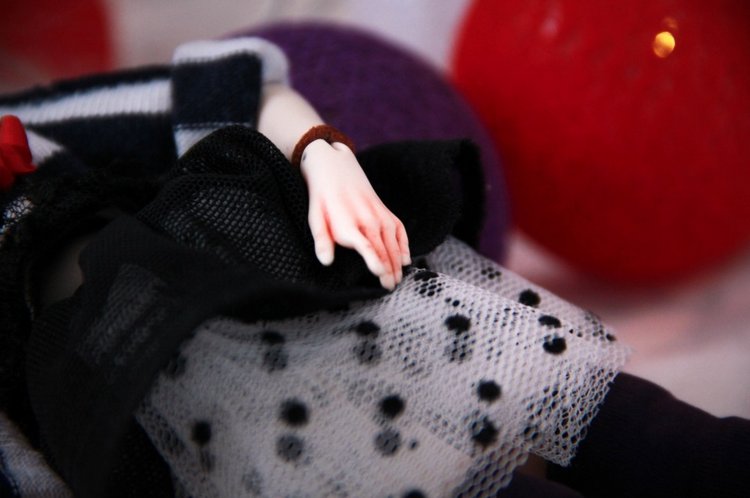 Анук. Маленькая эльфийка. Фарфоровая шарнирная кукла (фото 4)