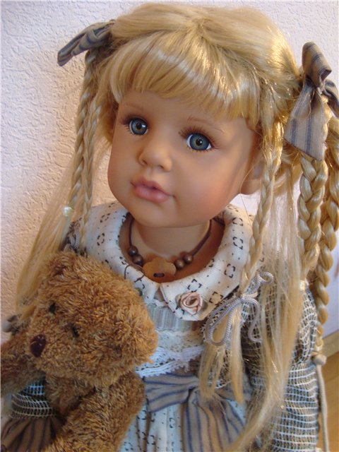 Девочка Евочка — Куклы Hildegard Gunzel (Гюнцель) из винила: Gotz