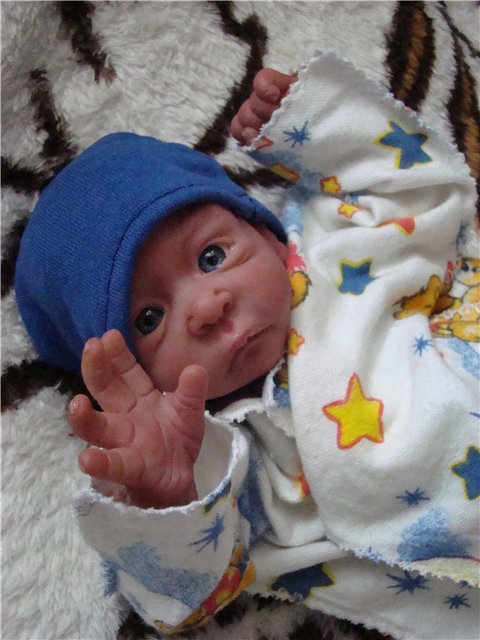 Еще один бутуз. Авторские куклы Кондрашовой Ирины