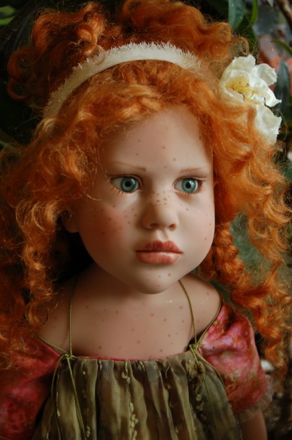 Коллекционная кукла Rosa Canina - эльф, что живёт в моём доме