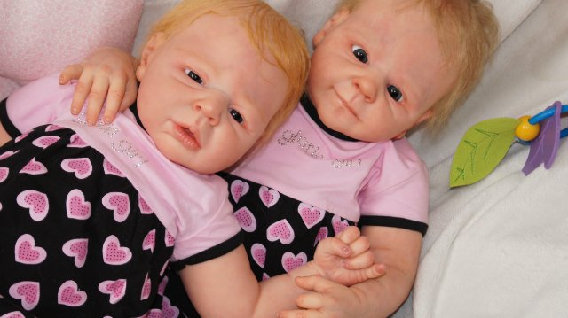 Вот и в моей детской появились двойняшки. Куклы Реборн Венгер Олеси (фото 5)