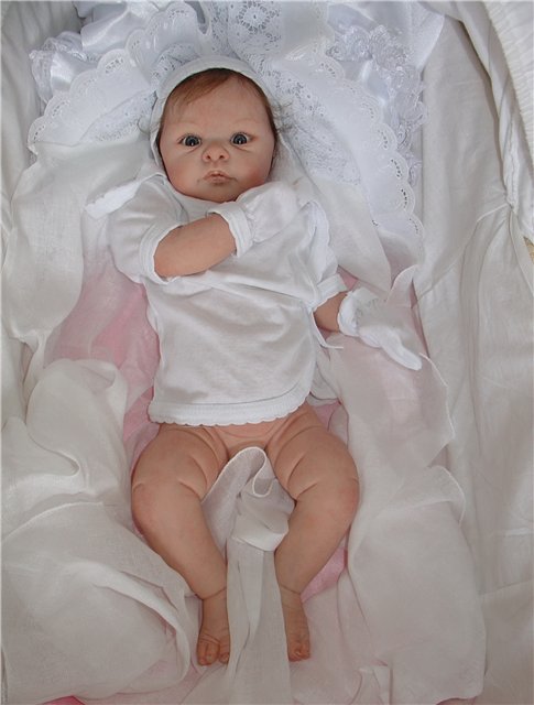 Малютка Джилл. Кукла Реборн из молда Джилл (Adrie Stoete) | Бэйбики Малютка Джилл. Кукла Реборн из молда Джилл (Adrie Stoete) (фото 6)