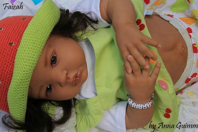 Интересная мулаточка,на основе молда шаян